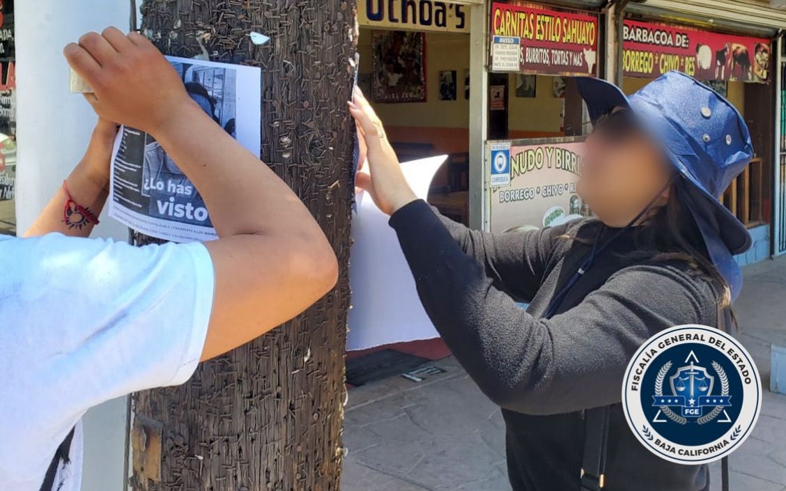 FGE realiza jornada de búsqueda de Fernando Peraza Lemus en Playas de Rosarito