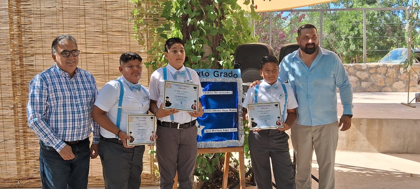 CELEBRA SECRETARÍA DE EDUCACIÓN GRADUACIÓN DE ESCUELA PRIMARIA ENRIQUE C. REBSAMEN EN EL VALLE DEL PORVENIR