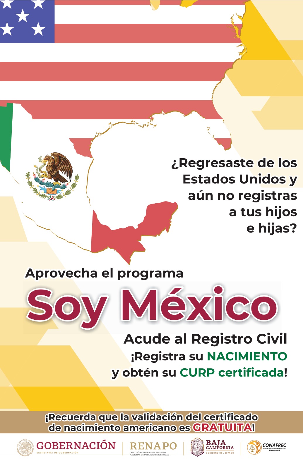 Arranca campaña “Soy México” en Tijuana este 1 de agosto