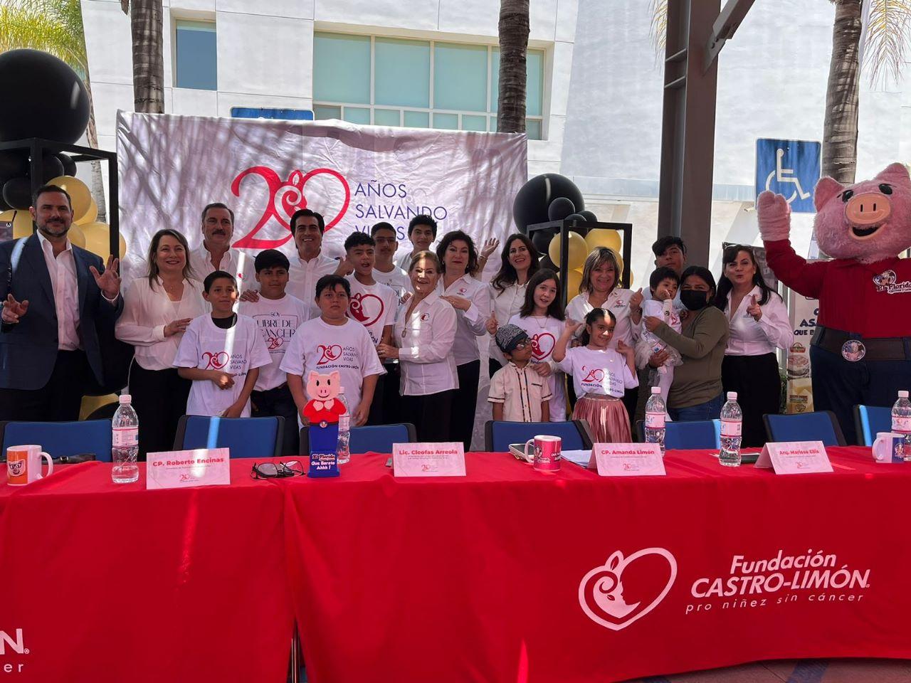 Celebra Fundación Castro Limón 20 años declarando libres de cáncer a 112 pacientes