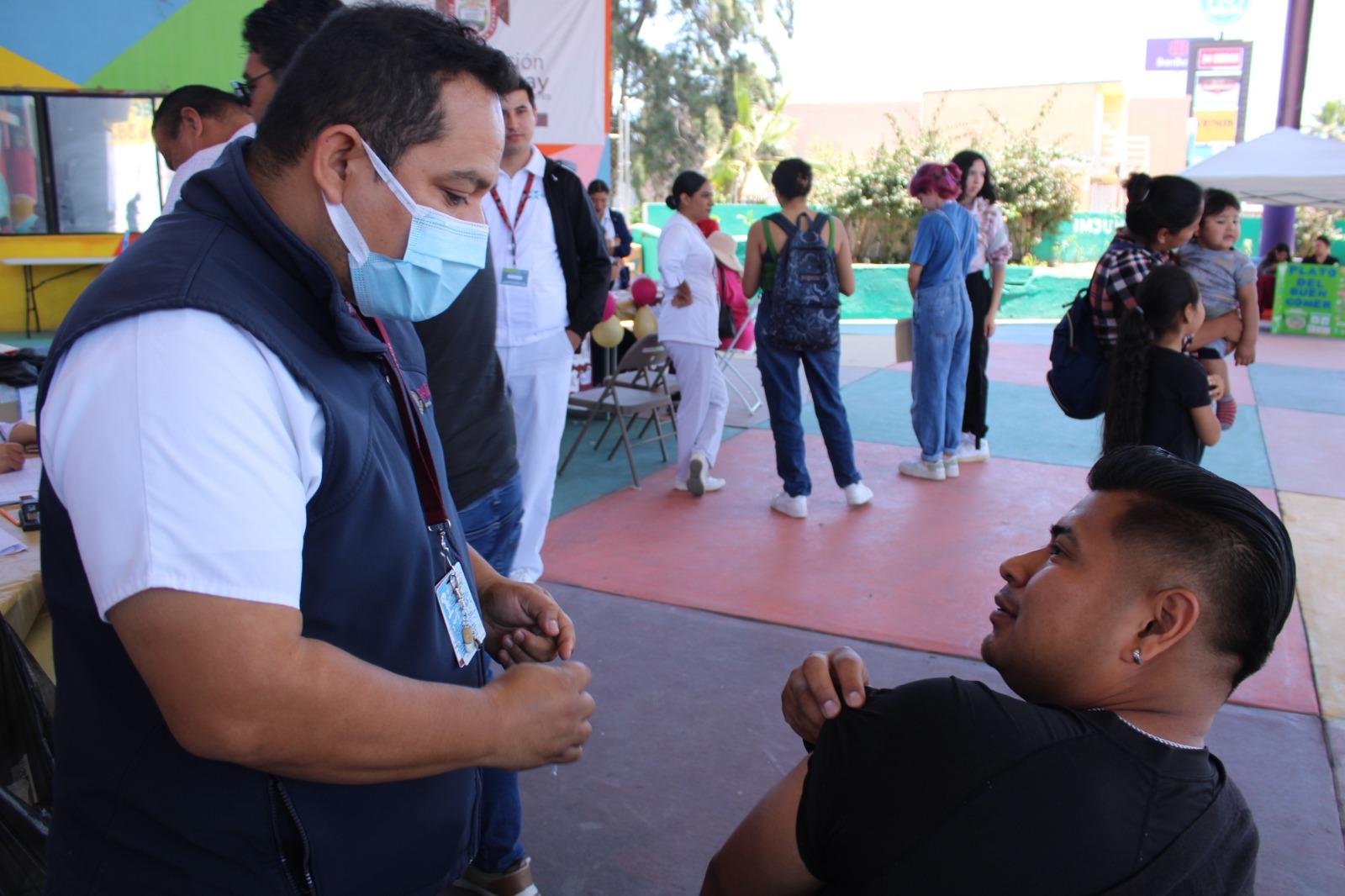 Beneficiaron consulta y programas de la feria de la salud a familias de la Sub delegación de Otay