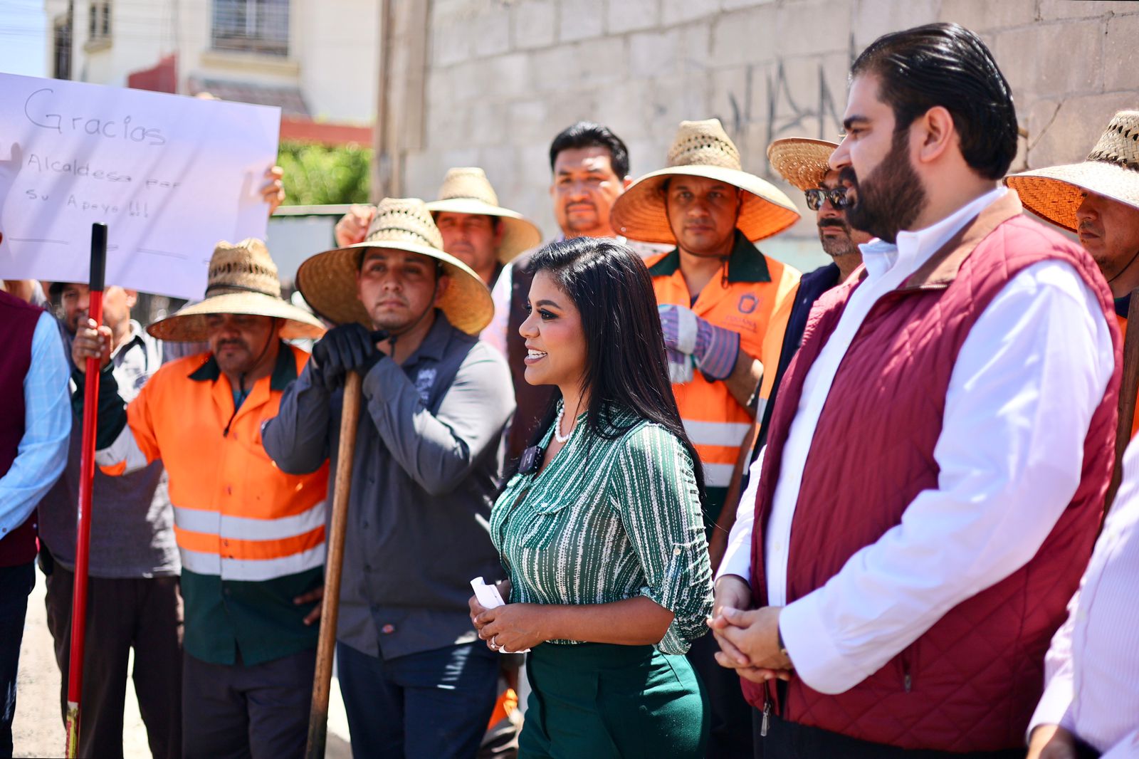 Agradecen a alcaldesa Montserrat Caballero por transformar comunidades a través del programa “Bye Bye Baches”