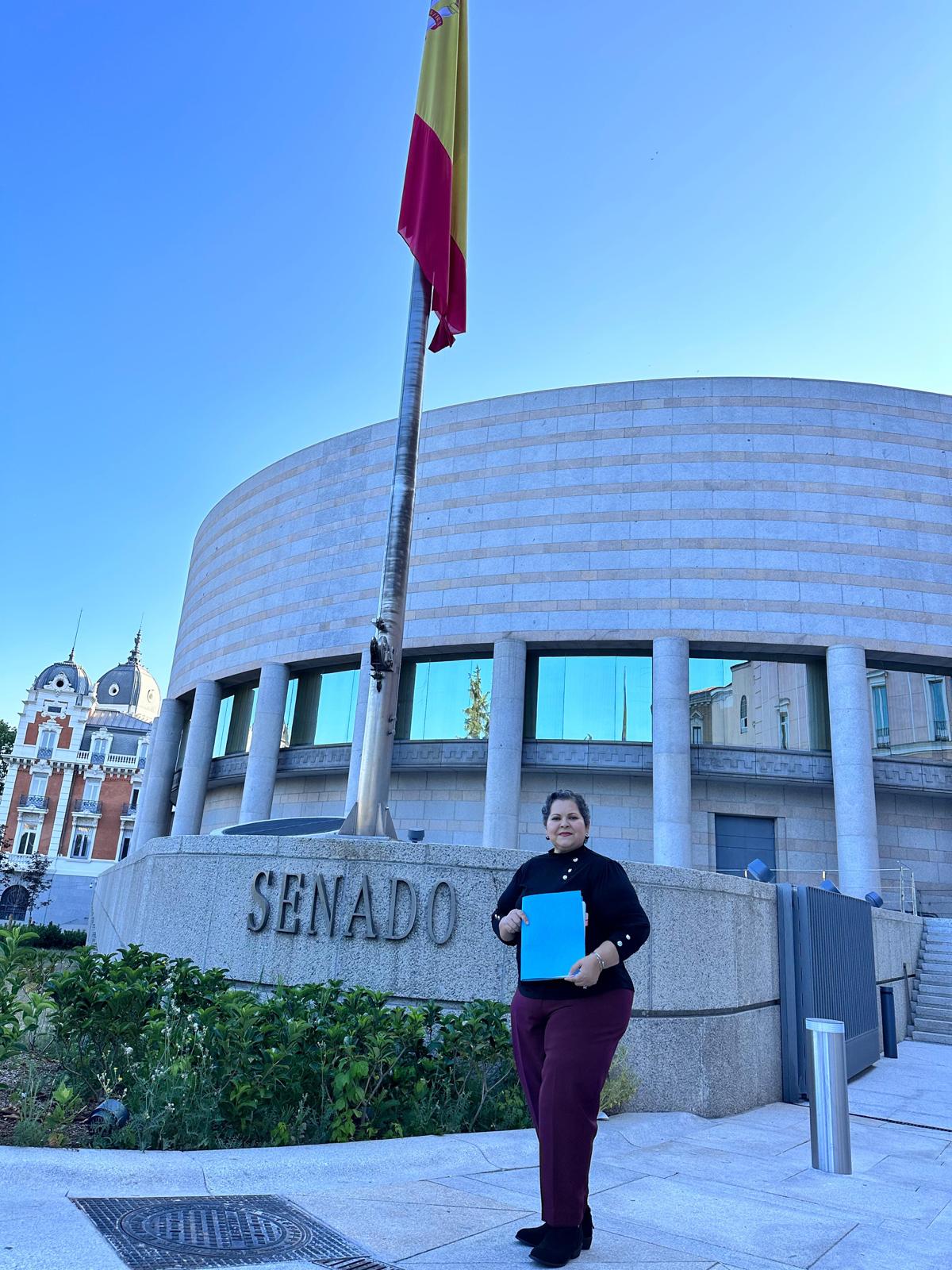 Participa la diputada Evangelina Moreno Guerra en la XV asamblea parlamentaria Europa-Latinoamérica, en Madrid, España