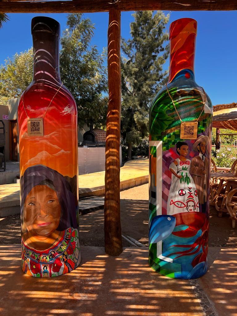 Invita CDT a visitar obras de arte representativas de la cultura local y que son expuestas en el Valle de Guadalupe