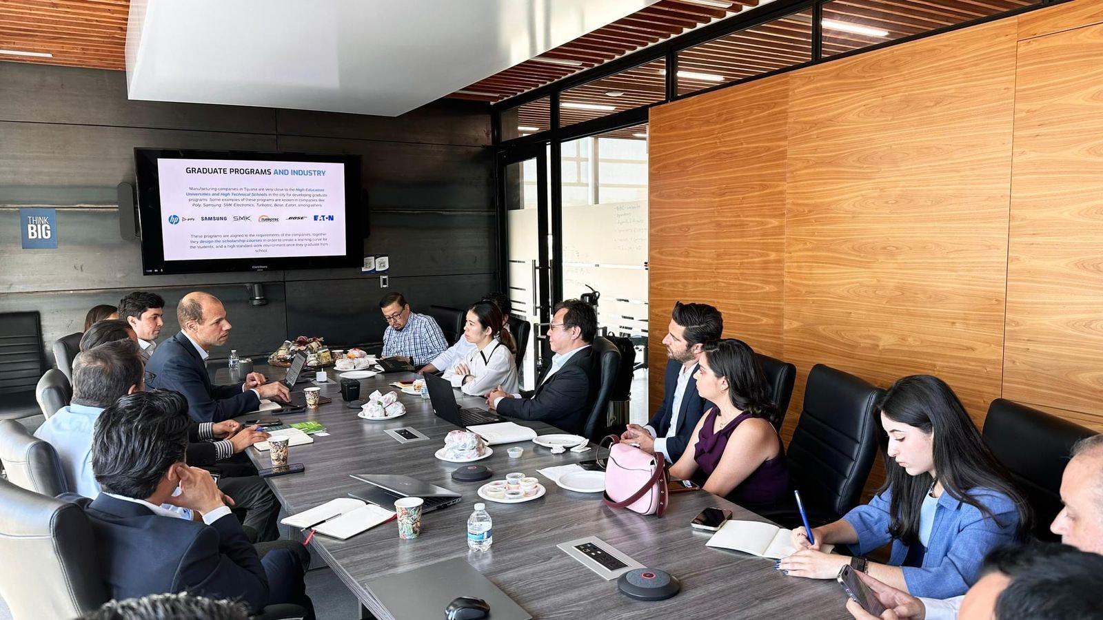 Exploran directivos de Huawei oportunidades de negocio en Tijuana