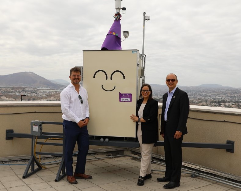 Consulado celebra el segundo aniversario de su monitor de calidad del aire en Tijuana