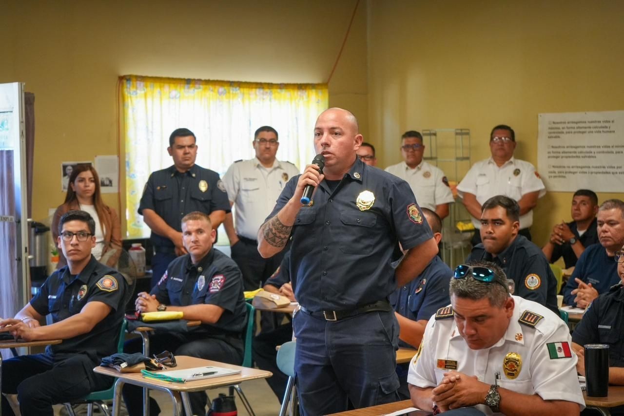 Llegan bomberos de todo el país a Tijuana para capacitarse