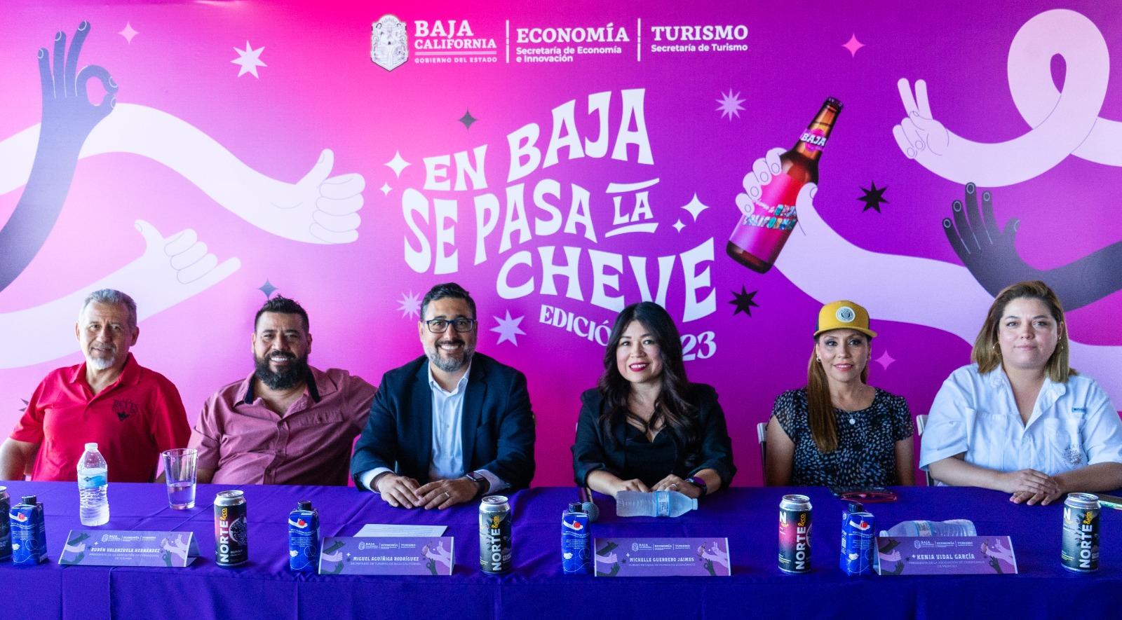 Invitan Secretaría de turismo y SEI a participar en la convocatoria “en baja se pasa la cheve 2023”