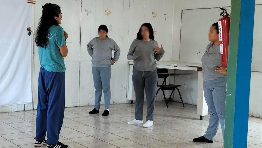 Impulsa CESISPE actividades culturales a beneficio de la población femenil del centro de internamiento para adolescentes de Tijuana