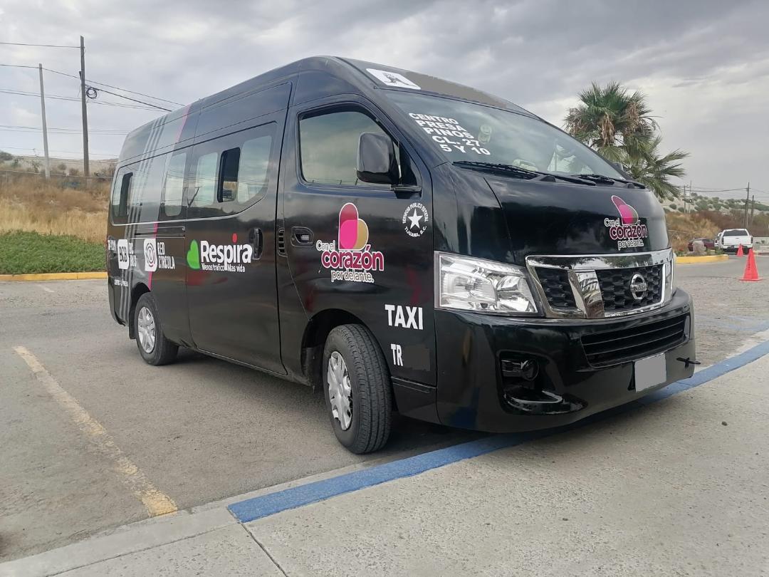 Se integran taxis con nueva cromática del sistema corredor agua caliente: IMOS