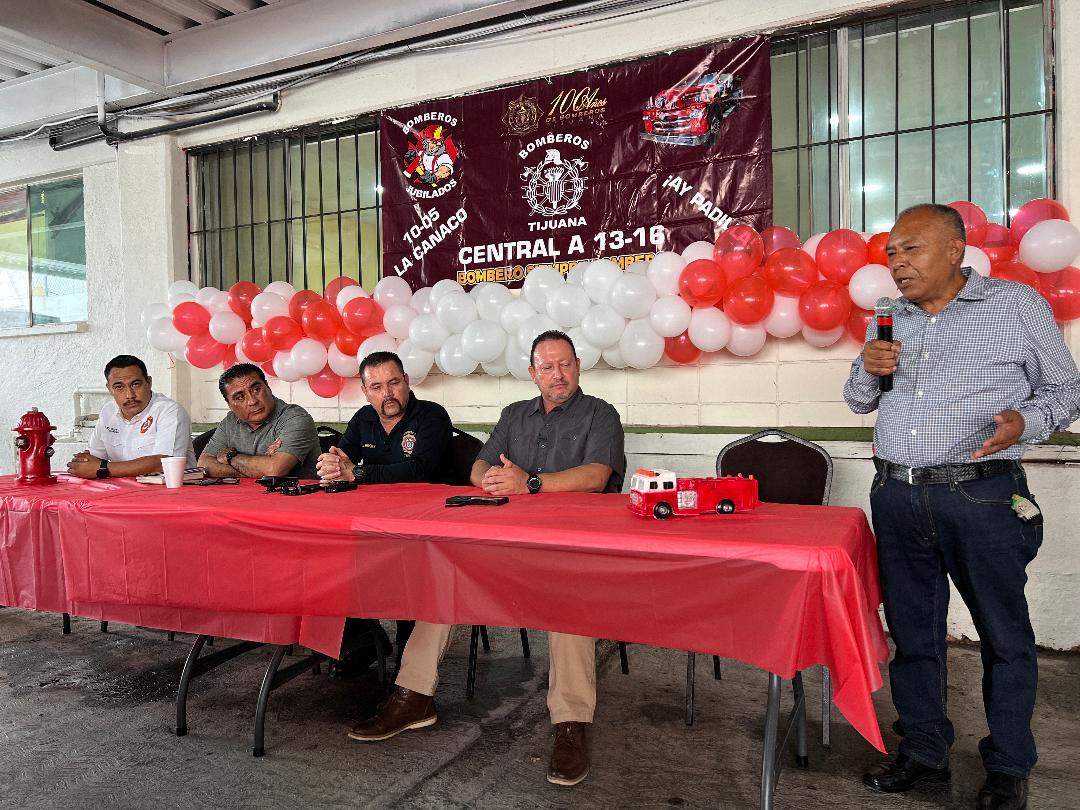 Reconocerán el trabajo de bomberos activos y jubilados de Tijuana