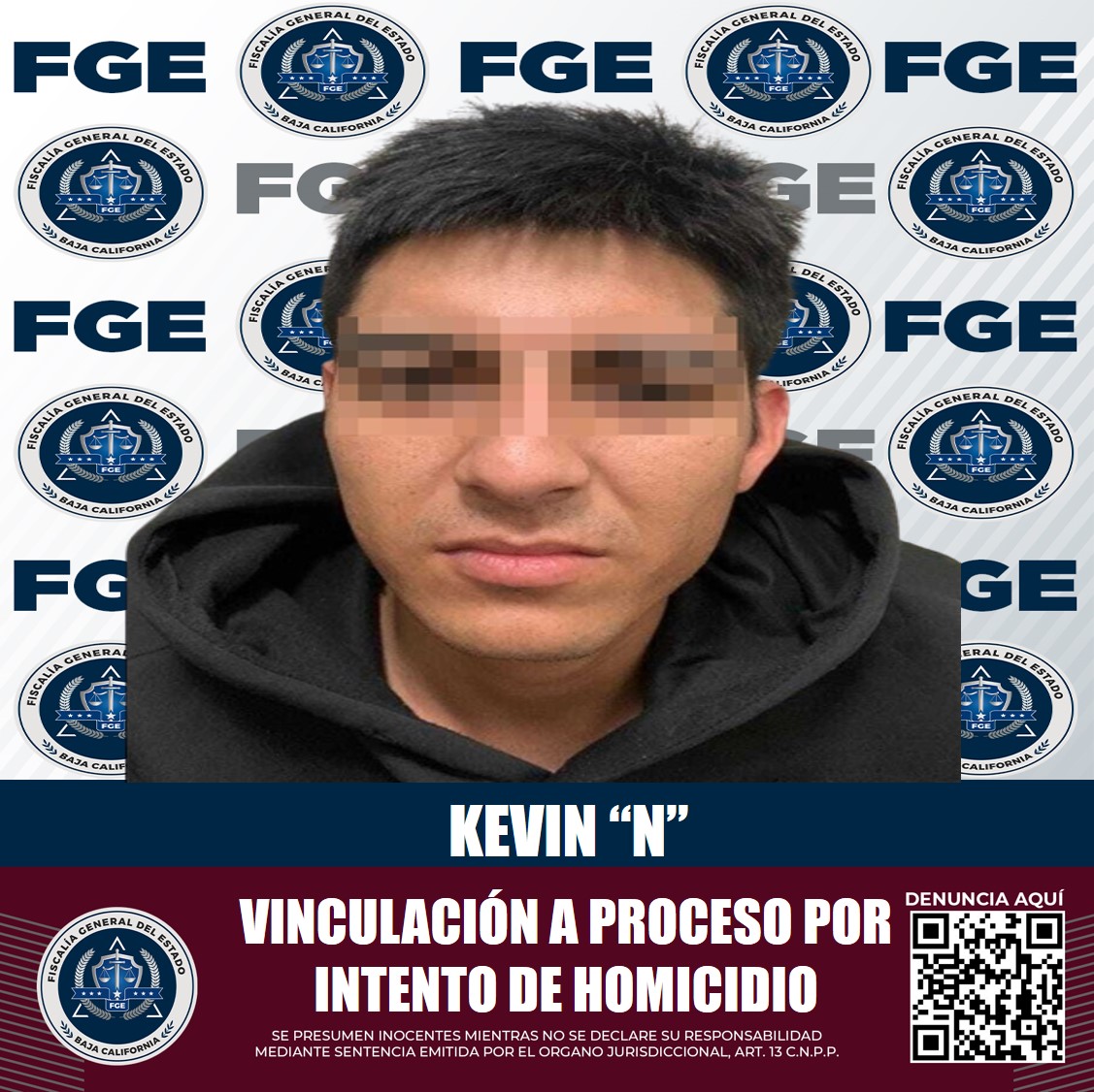 Labor de investigación de la FGE permite la vinculación a proceso de un sujeto por intento de homicidio