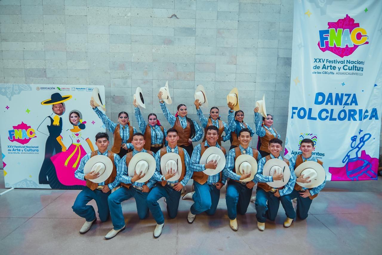 GANAN ESTUDIANTES DE CECYTE BC 2DO Y 3ER LUGAR EN EL FESTIVAL NACIONAL DE ARTE Y CULTURA 2023