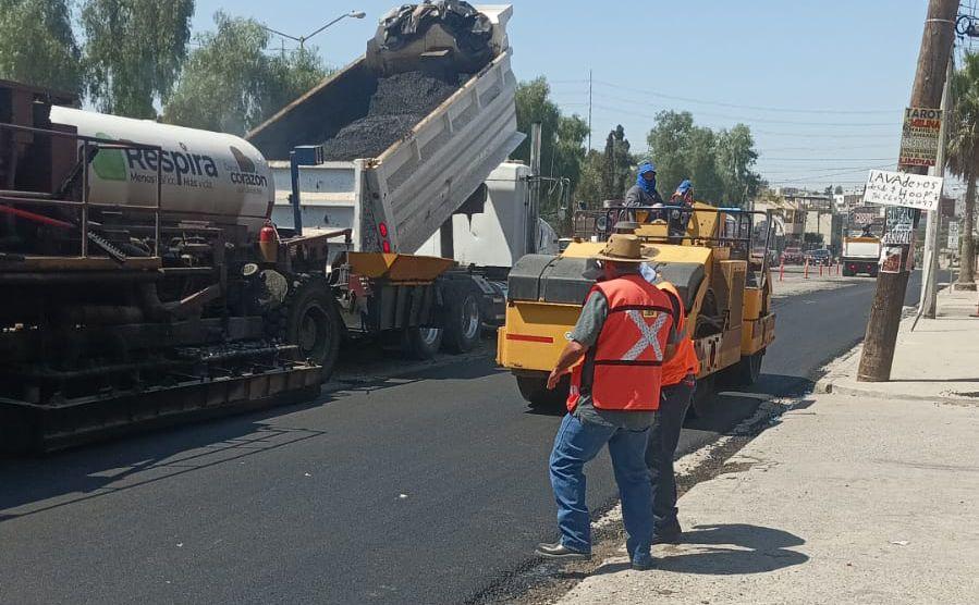 Rehabilitación de calles en Villa Fontana impulsa la movilidad en Tijuana