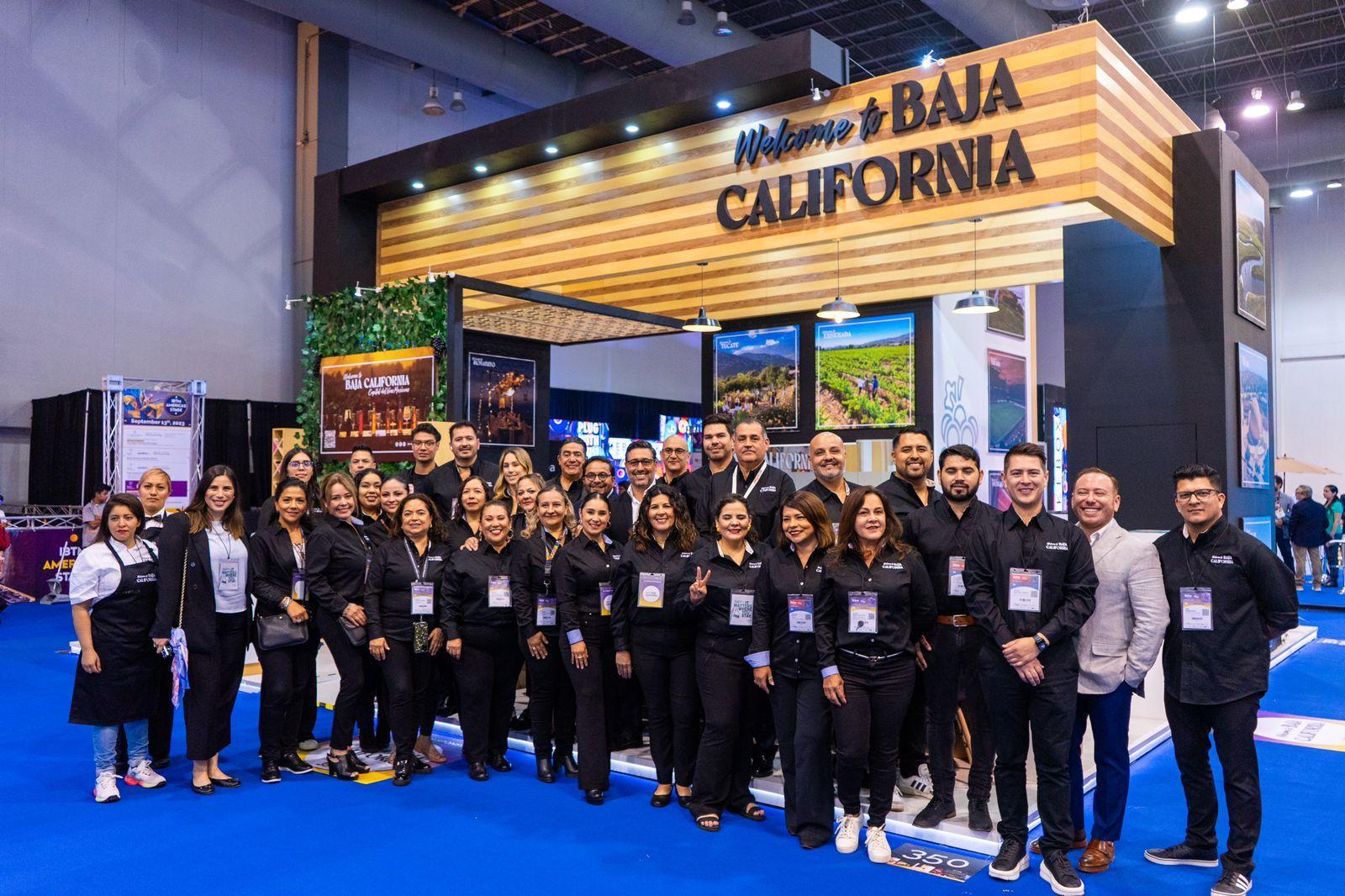 Presenta Baja California ofertas turísticas y culinarias en evento IBTM américas 2024