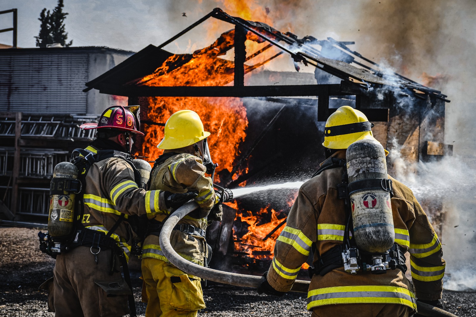 Bomberos de Tijuana atienden más de mil 500 reportes en agosto