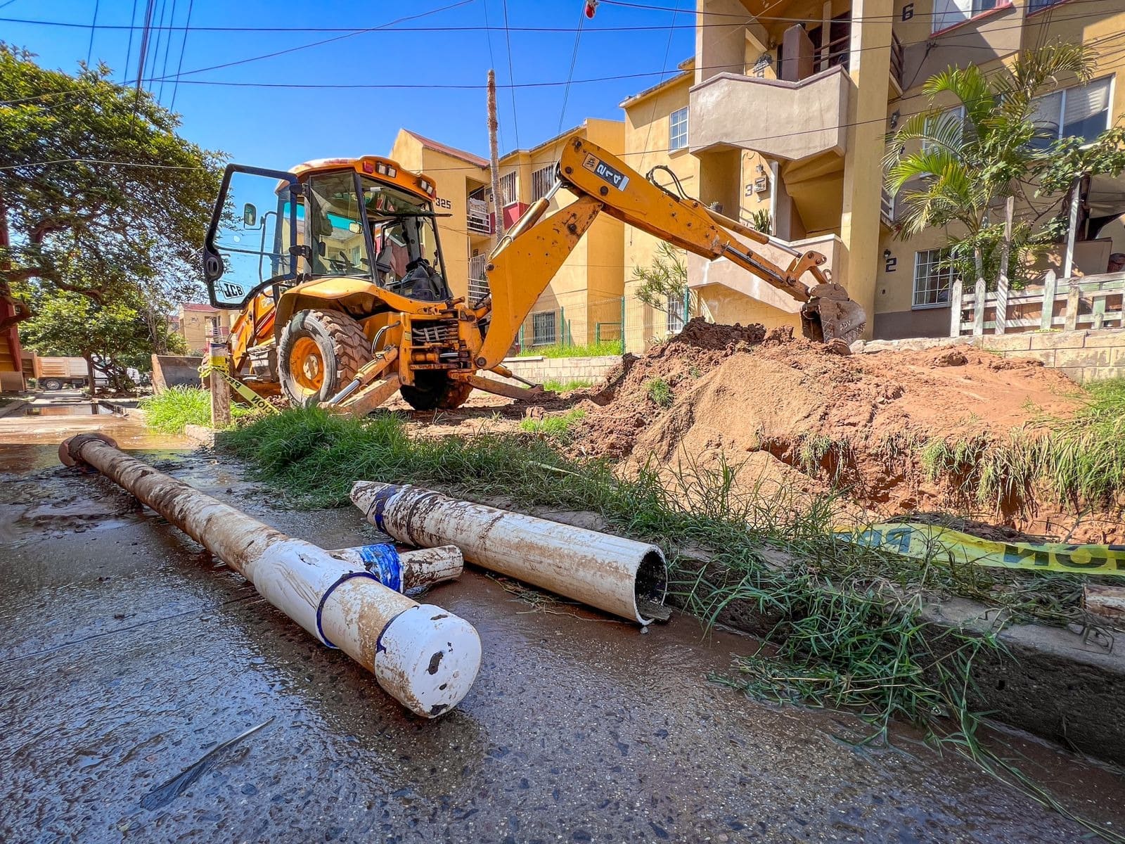 REEMPLAZA CESPE TUBERÍA DE AGUA POTABLE EN PUNTA BANDA