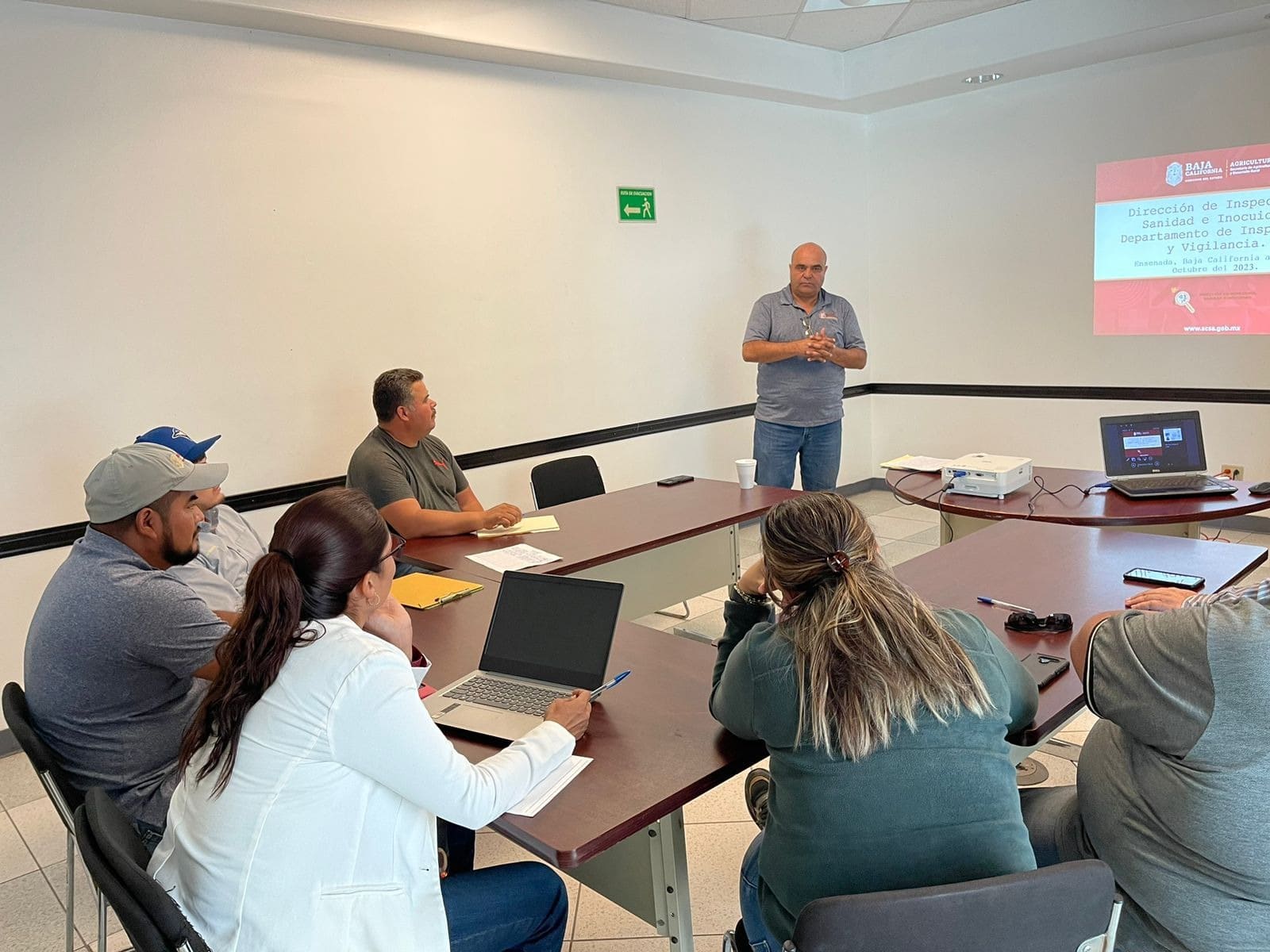 ACTUALIZA SADERBC A INSPECTORES AGROPECUARIOS EN MATERIA DE DOCUMENTACIÓN PARA LA MOVILIDAD DE ANIMALES