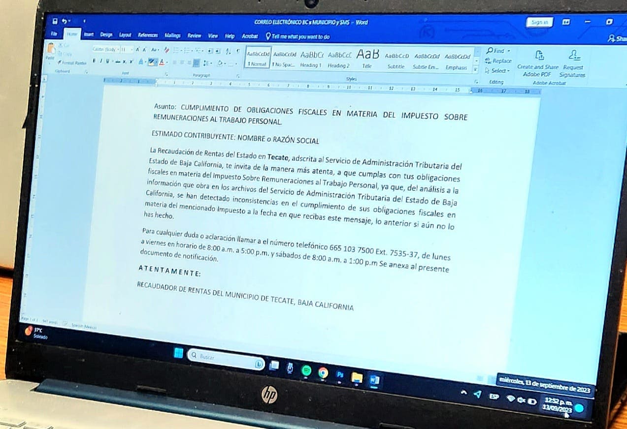 FACILITA SAT BC ACCESO AL CUMPLIMIENTO DEL IMPUESTO SOBRE REMUNERACIONES AL TRABAJO PERSONAL