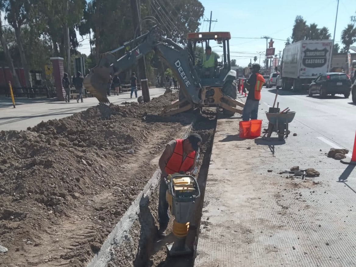 INICIA CESPT REHABILITACIÓN DE RED DE AGUA POTABLE EN LA CALLE SEBASTIÁN VIZCAÍNO DE OTAY