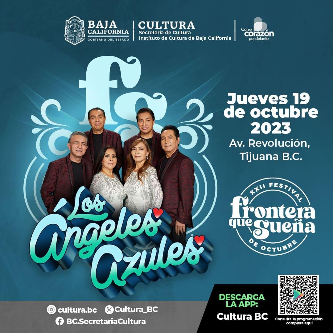 REITERA SECRETARÍA DE CULTURA INVITACIÓN AL CONCIERTO GRATUITO DE LOS ÁNGELES AZULES ESTE JUEVES 19 DE OCTUBRE