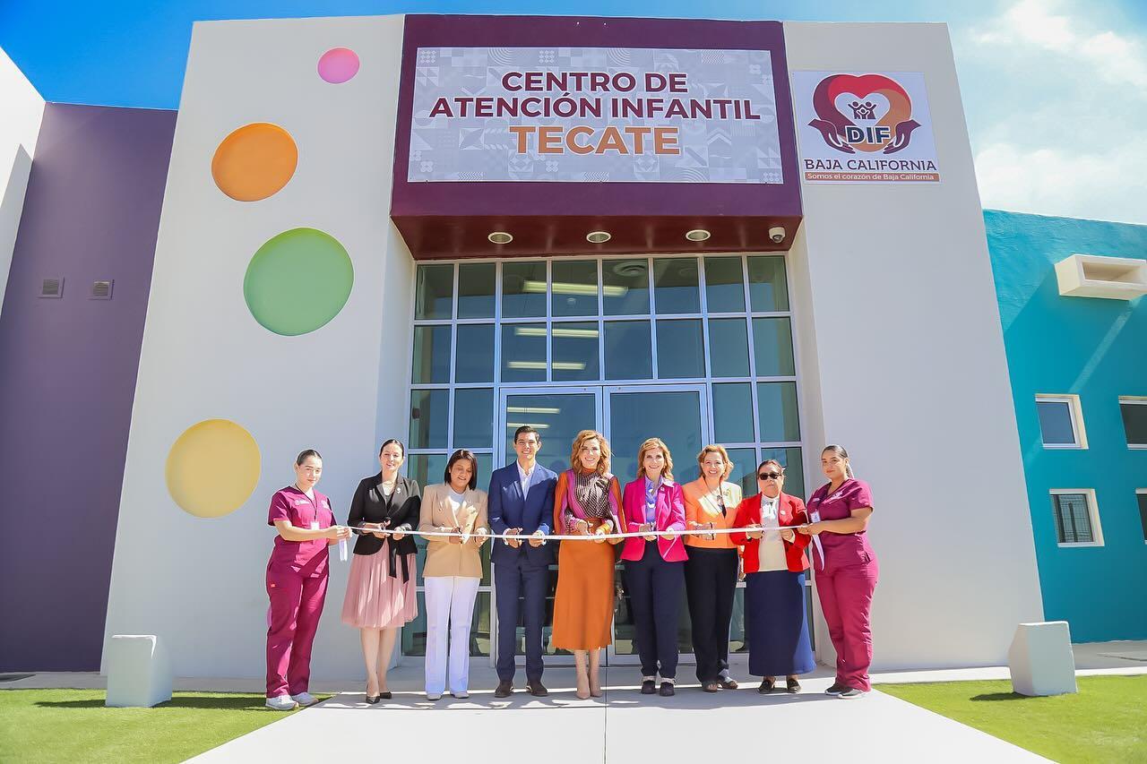 Participa IMSS BC en inauguración del Centro de Atención Infantil para hijas e hijos de madres trabajadoras en Tecate