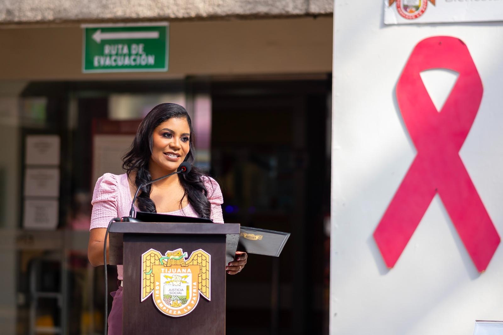 Detección temprana y tratamiento oportuno contra el cáncer de mama, clave para mejorar la salud: Alcaldesa de Tijuana