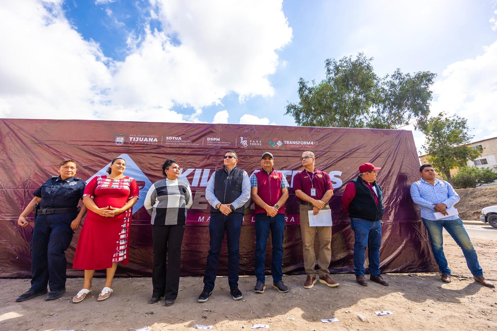 Refuerza Ayuntamiento de Tijuana programa “Kilómetros de luz” en colonias de alta prioridad