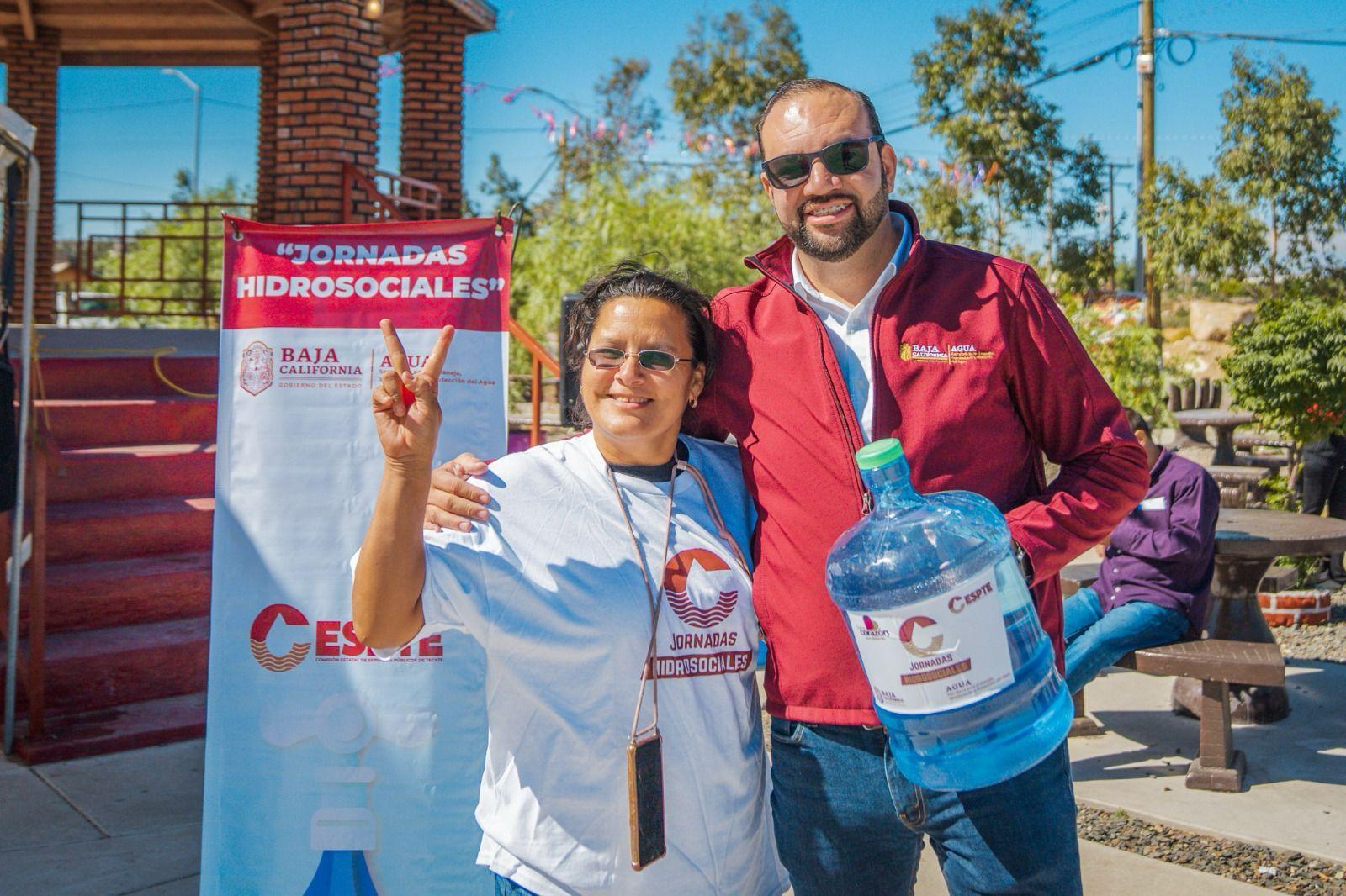 Realiza CESPTE jornada hidrosocial en La Rumorosa