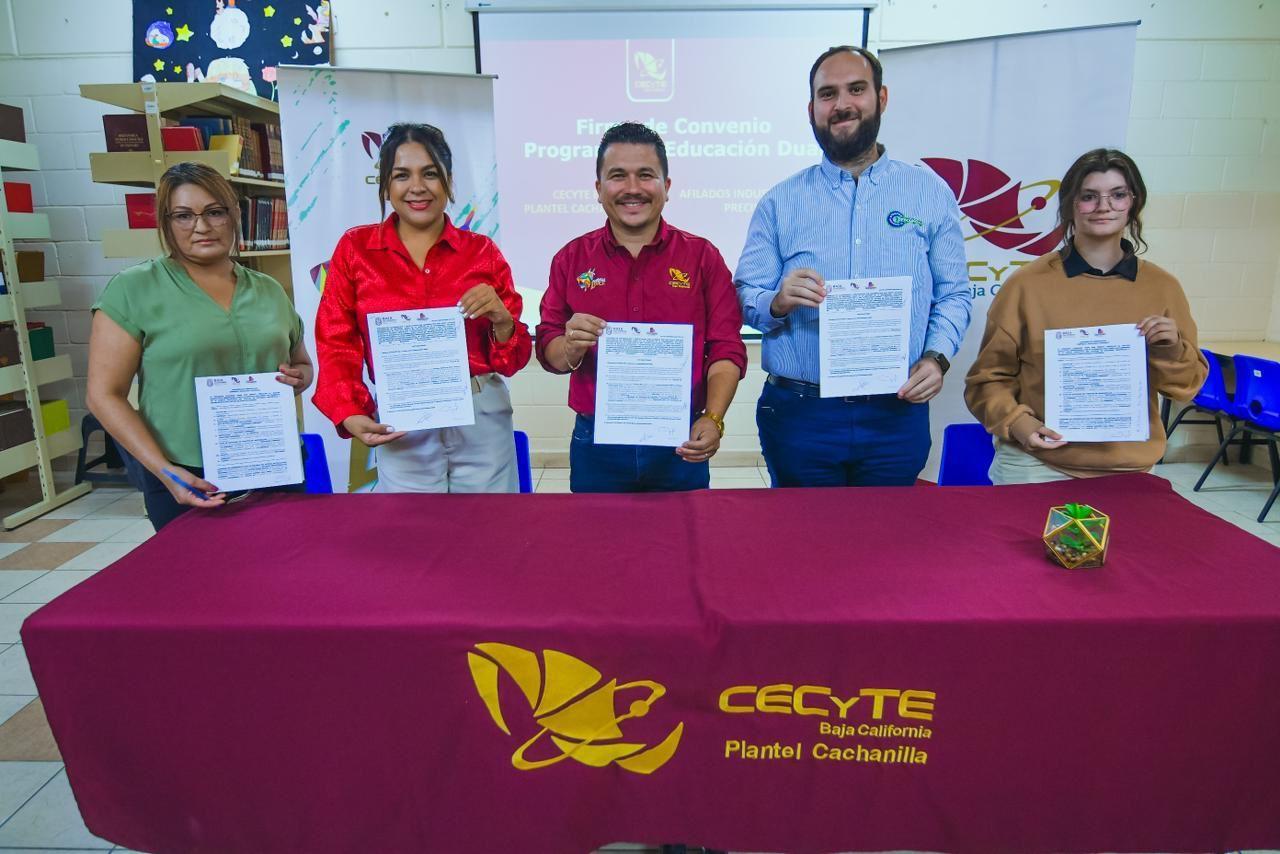 Crece oferta del programa dual de CECyTE BC en Tijuana