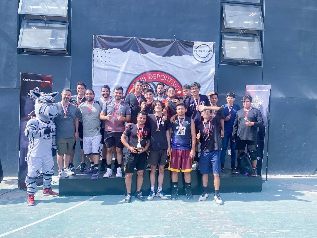 Celebra Zonkeys “1er. Torneo Relámpago de Voleibol”