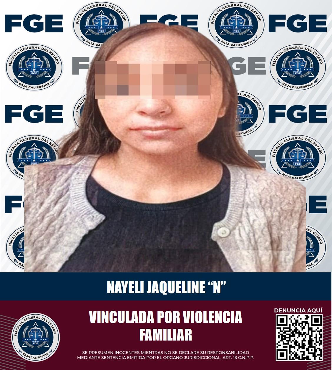 Queda vinculada a proceso una mujer por el delito de violencia familiar