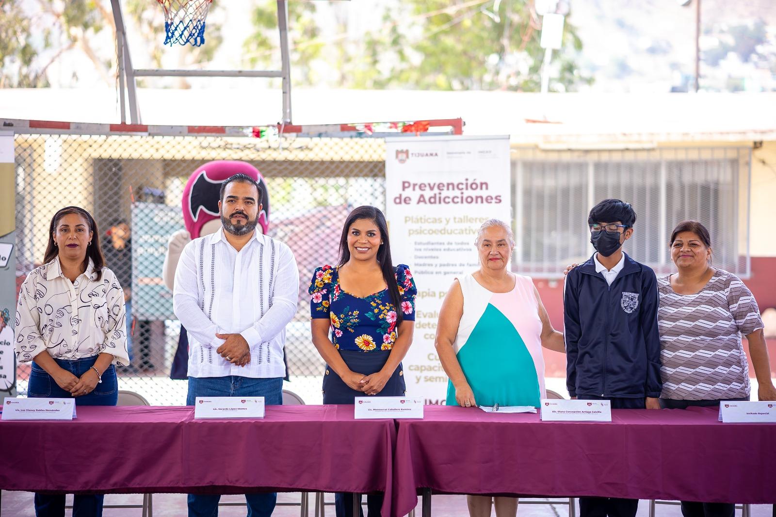 Alcaldesa Montserrat Caballero invita a los jóvenes a darle “Jaque mate a las drogas”