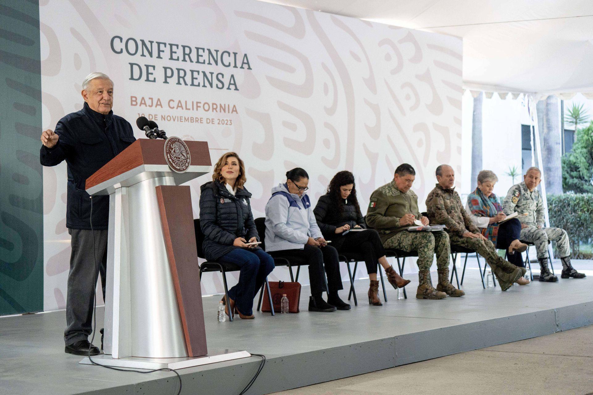 AMLO visita Tijuana y reafirma su apoyo hacia Marina del Pilar