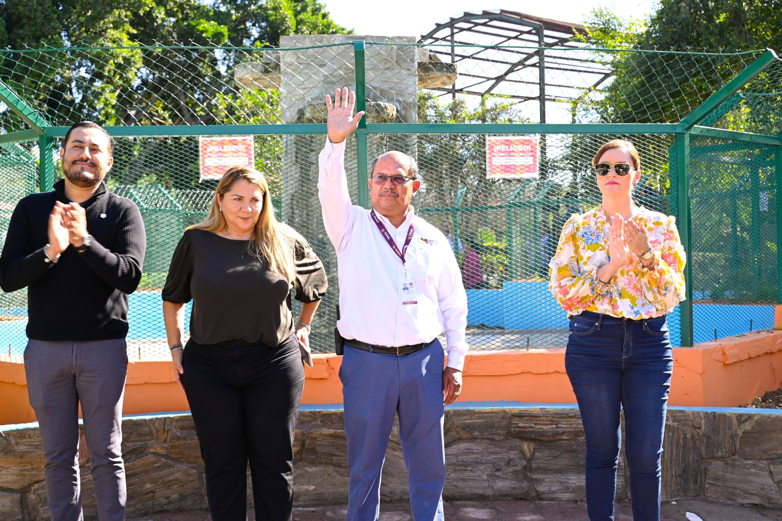 Ayuntamiento de Tijuana inauguró nuevo hábitat en el Parque Morelos