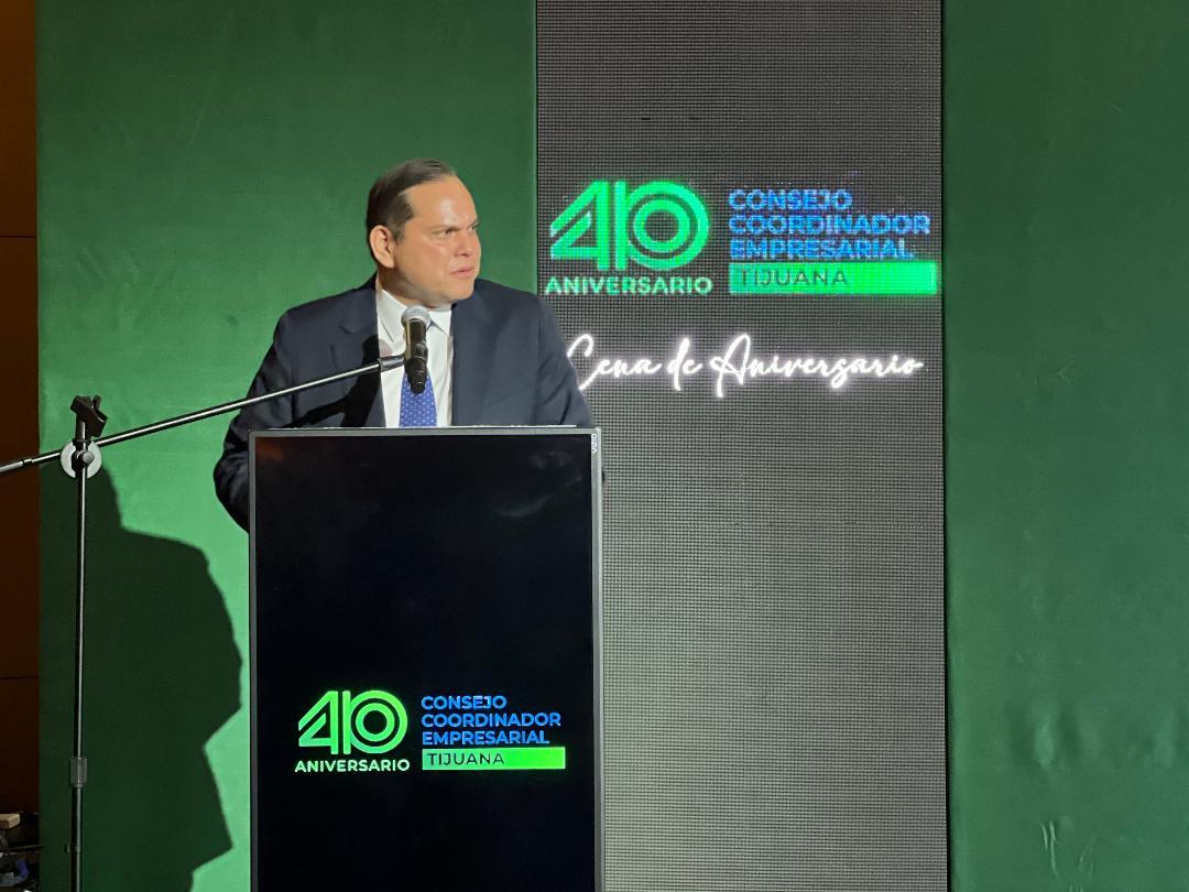 Celebra CCE Tijuana 40 años de impulsar el desarrollo económico de la región