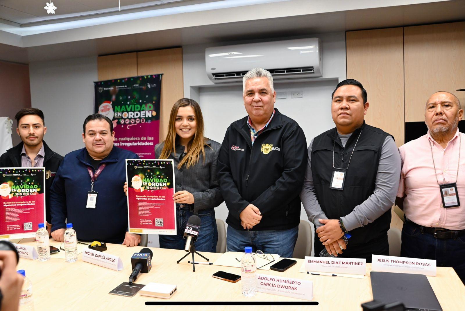 Lanza Ayuntamiento de Tijuana campaña “Navidad en Orden” 2023