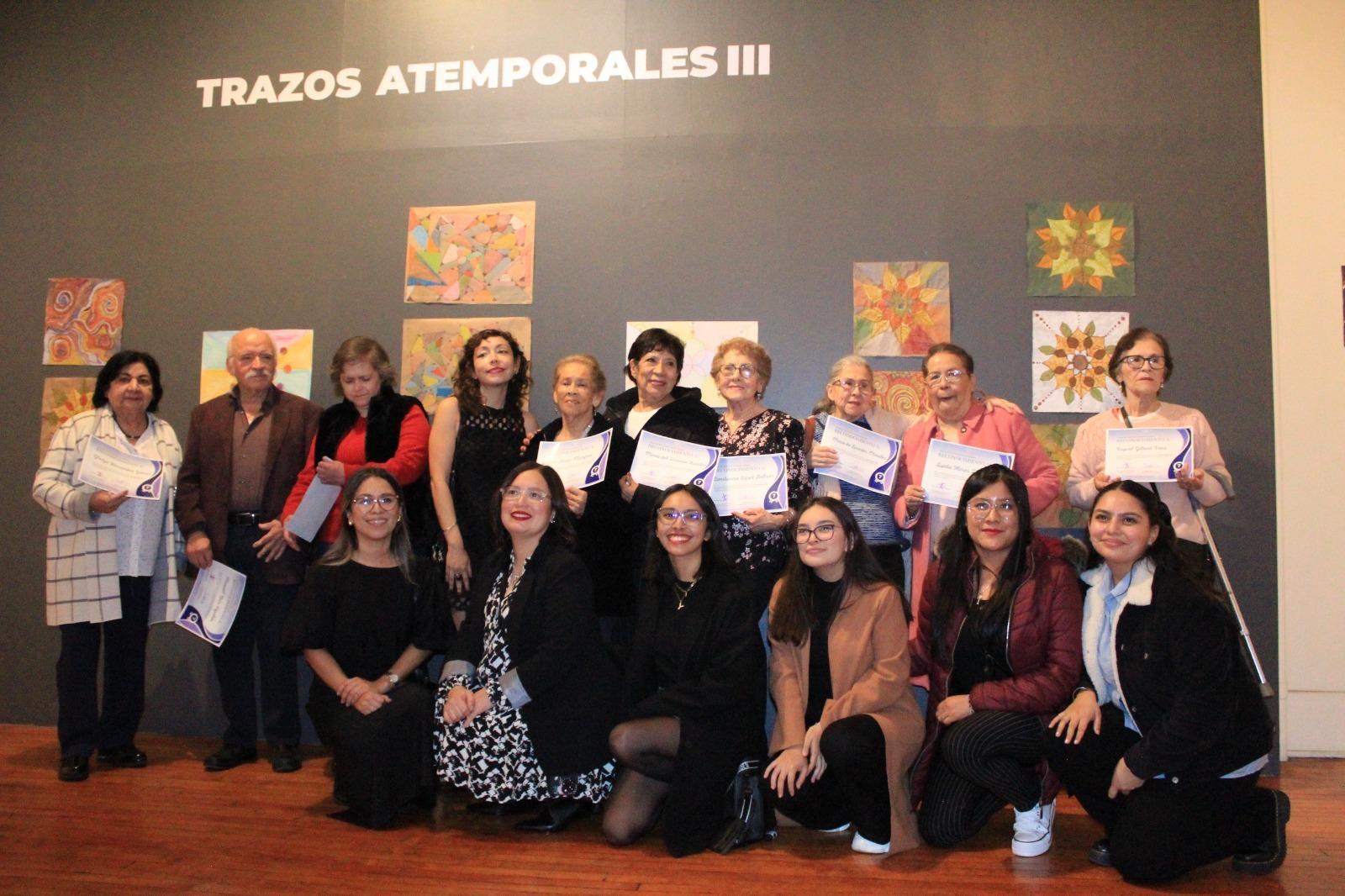 IMAC presentó la exposición plástica realizada por adultos mayores “Trazos Atemporales III”