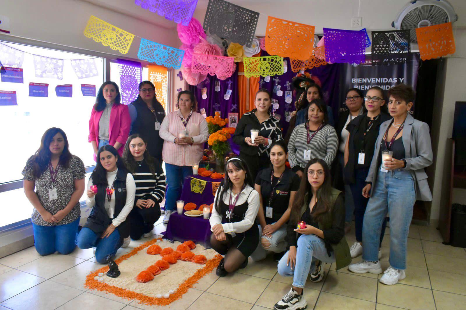 IMMUJER realizó altar en memoria de víctimas de feminicidio