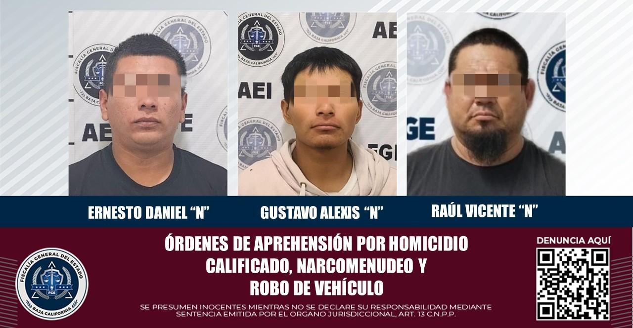 Agencia Estatal de investigación captura a individuo con orden de aprehensión por homicidio calificado