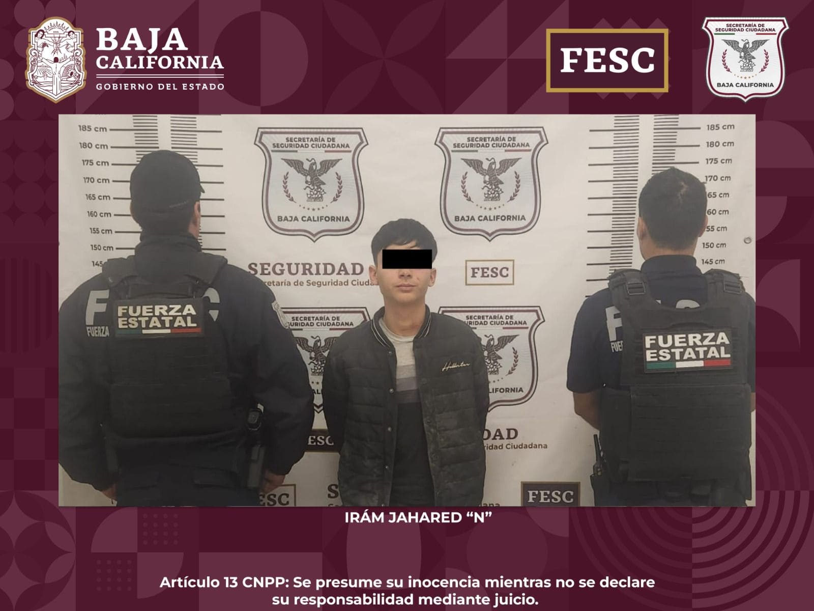 DETIENE FESC A DOS HOMBRES QUE ATACARON A BALAZOS A AGENTES ESTATALES EN ENSENADA