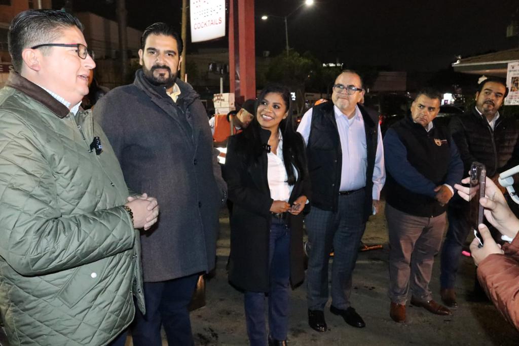 XXIV Ayuntamiento fortalece programa de bacheo nocturno