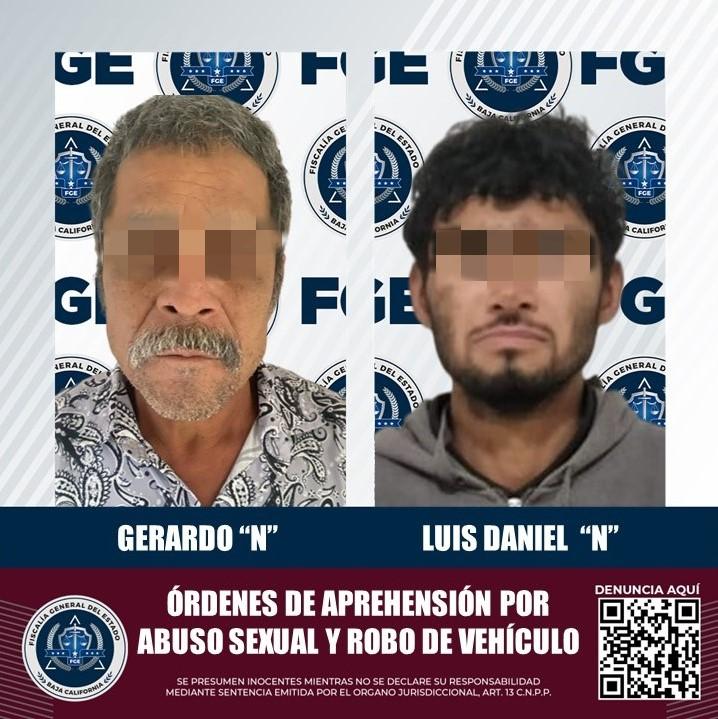 Logra la FGE dos aprehensiones por abuso sexual y robo de vehículo con violencia