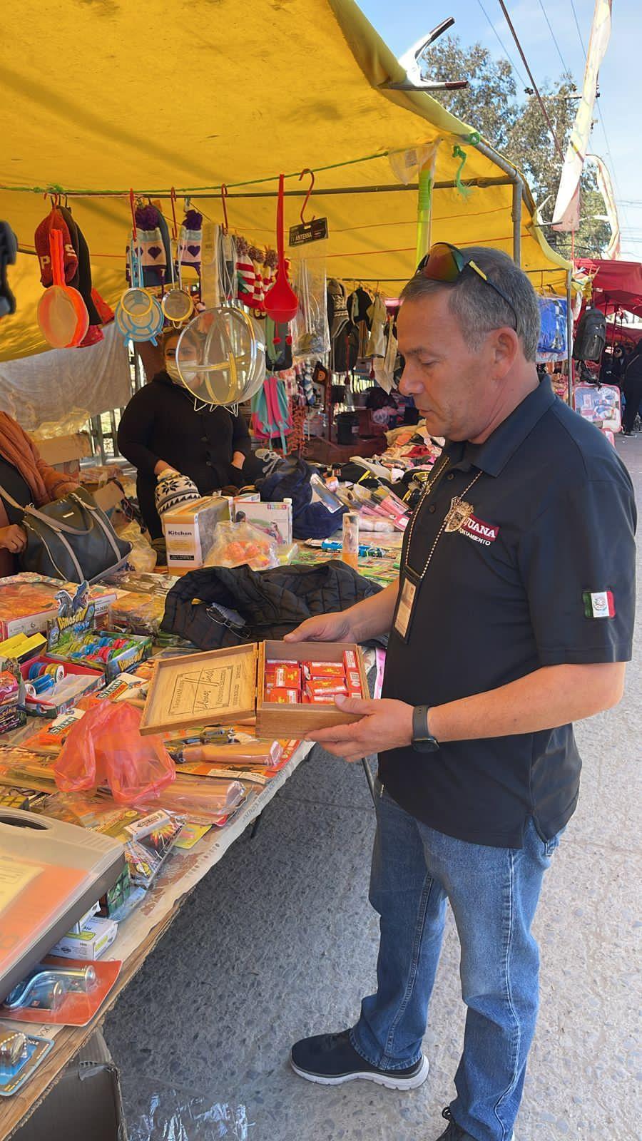 Asegura Ayuntamiento de Tijuana más de 30 kilos de pirotecnia en una semana