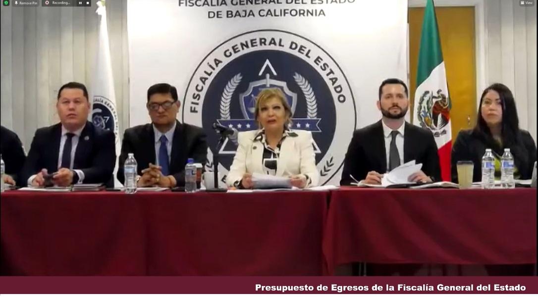 Presenta Fiscalía General del Estado presupuesto de egresos 2024