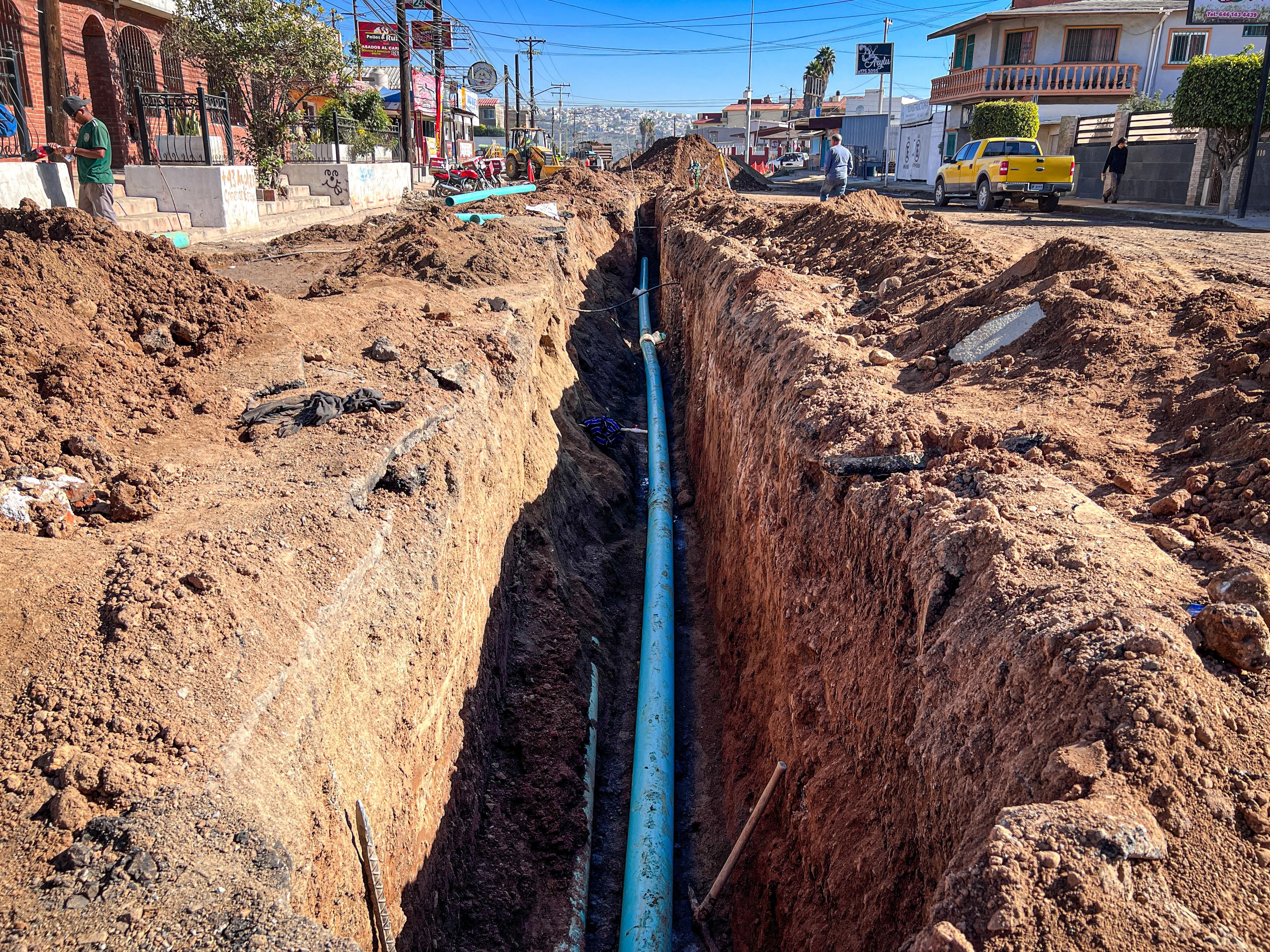 REALIZA CESPE REPOSICIÓN DE RED DE AGUA POTABLE DE COLONIAS BENITO JUÁREZ, EMPLEADOS Y AVENIDA RYERSON