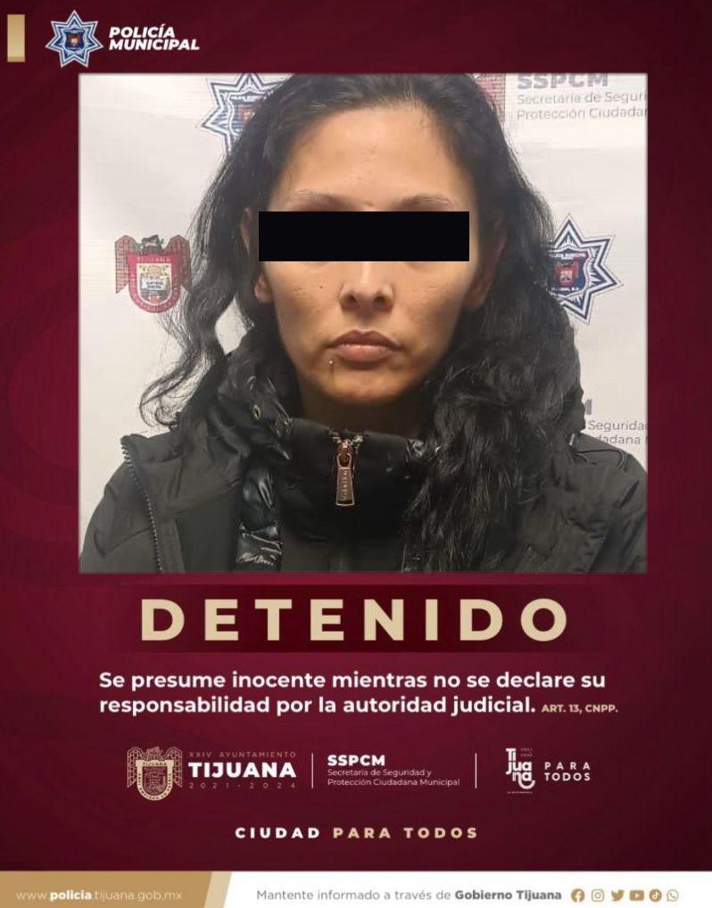 Captura Policía Municipal a mujer buscada por homicidio