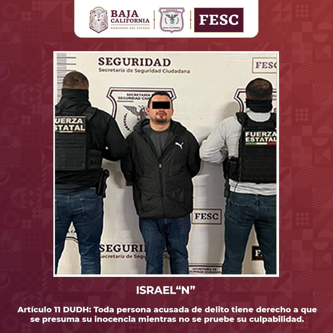 Detiene FESC en Tijuana a hombre buscado por delitos en Estados Unidos