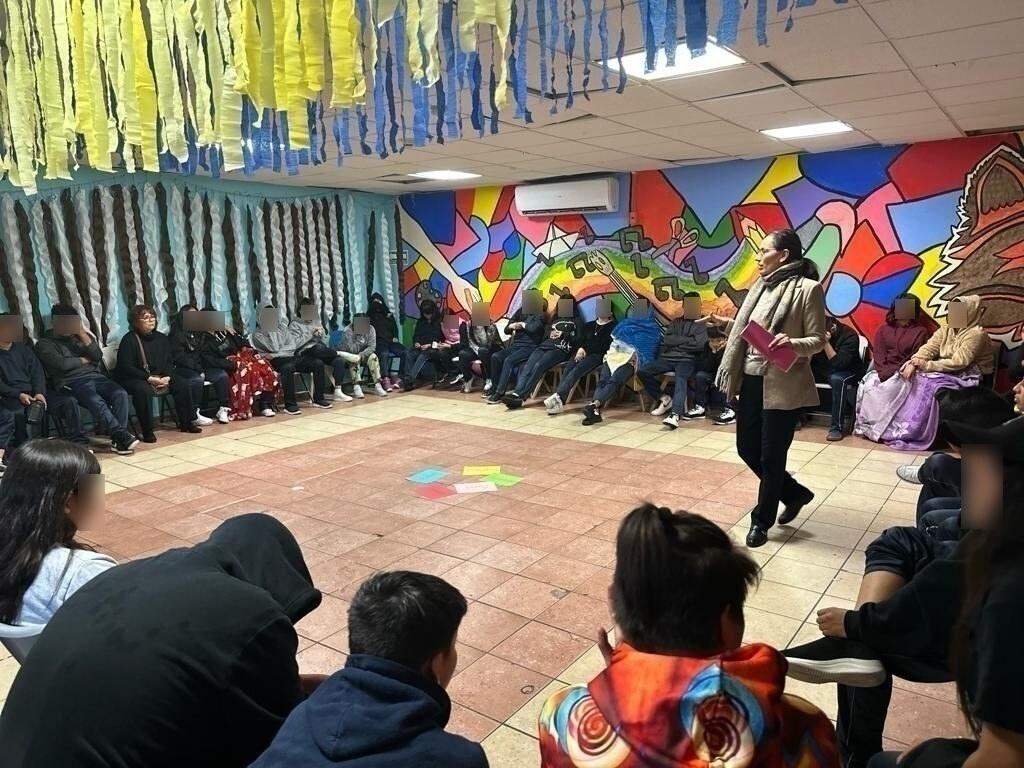 Imparte FGE el taller “círculo de diálogo” a adolescentes del albergue temporal DIF Tijuana