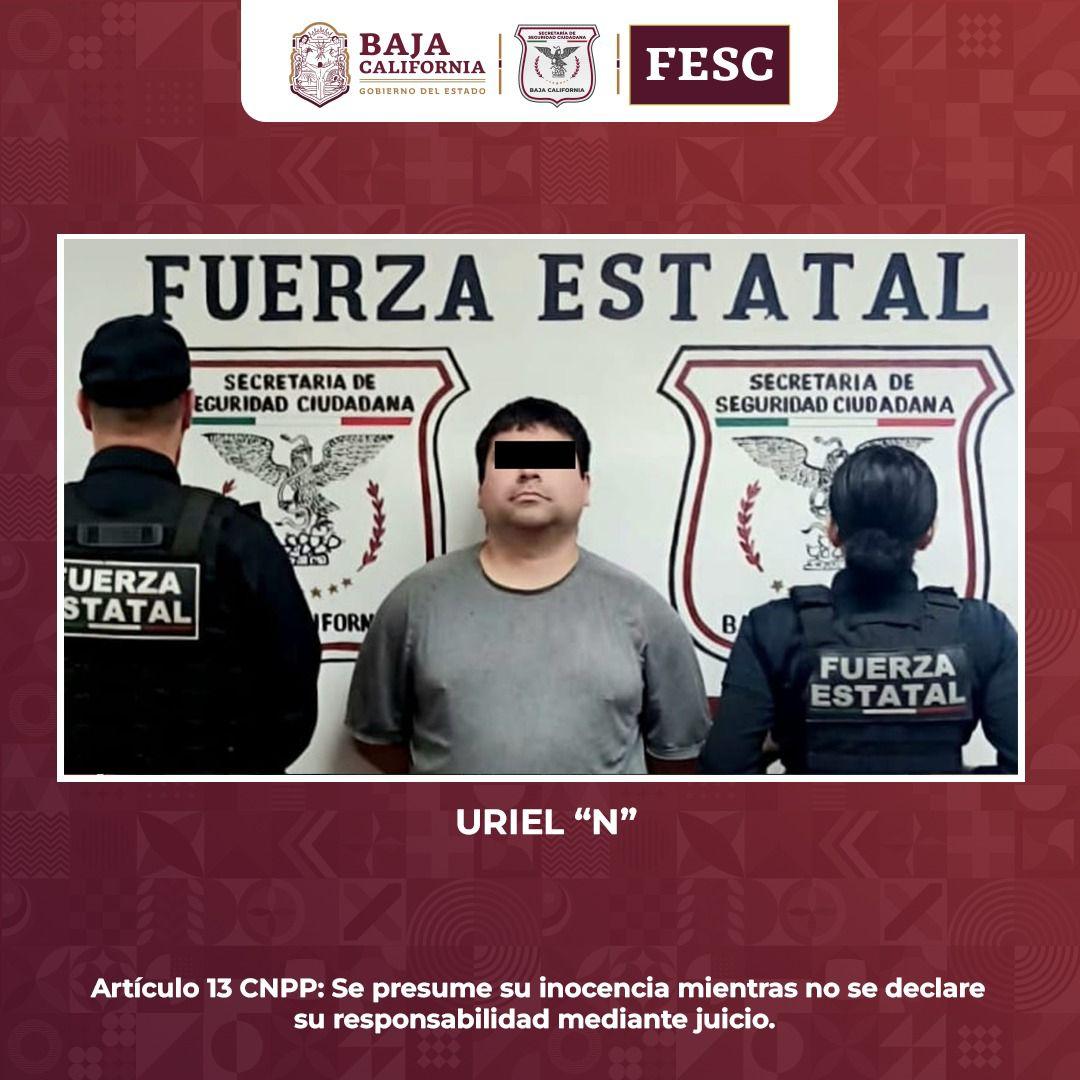 Detiene FESC a hombre por violencia familiar gracias a llamado a la línea violeta